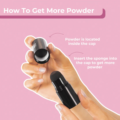 Eyebrow Powder Stamp and Stencil Kit