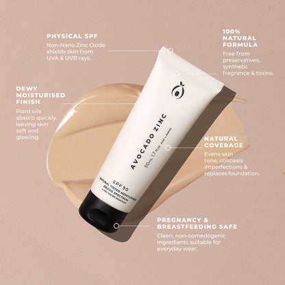 Spf 50 Natural Tinted Moisturiser