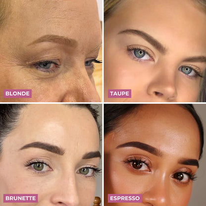 Eyebrow Powder Stamp and Stencil Kit